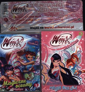 Bild von ZESTAW MAGIA MUZYKI WITAJ W MAGIX TOM 3 + DVD WINX CLUB SEZON 5 ODCINKI 14-16