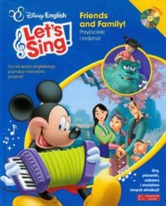 Bild von Disney English Let's Sing! Friends and Family! + CD Przyjaciele i rodzina