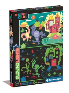 Bild von Puzzle 104 glowing Monsters 27558