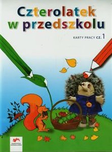 Bild von Czterolatek w przedszkolu Karty pracy Część 1 Wychowanie przedszkolne