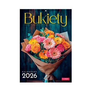 Bild von Kalendarz 2026 ścienny A4 Bukiety