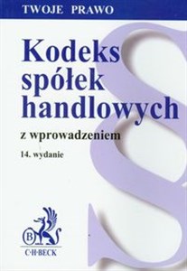 Bild von Kodeks spółek handlowych z wprowadzeniem wraz z indeksem rzeczowym