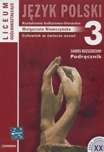 Obrazek Język polski 3 Podręcznik Kształcenie kulturowo - literackie Liceum ogólnokształcące zakres rozszerzony