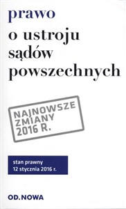 Obrazek Prawo o ustroju sądów powszechnych