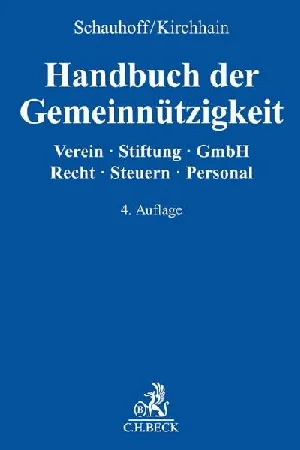 Obrazek HANDBUCH DER GEMEINNÜTZIGKEIT