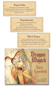 Obrazek CAVENDISH, L: DRAGON MAGICK AFFIRMATION DECK