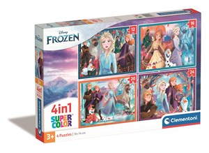 Bild von Puzzle 4w1 super kolor Frozen 21518