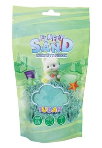 Bild von TUBAN piasek Fluffy zielony 90g