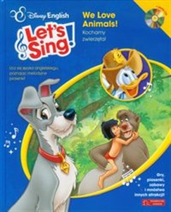 Bild von Disney English Let's Sing! We Love Animals! + CD