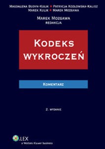 Bild von Kodeks wykroczeń Komentarz