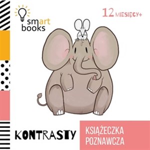 Obrazek Kontrasty Książeczka poznawcza Wiek 12m+