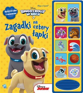 Obrazek Disney Bingo i Rolly w akcji. Zagadki na cztery łapki