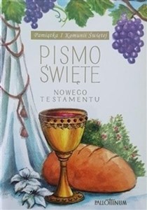 Obrazek Pismo Świete - NT małe (komunia, winogrono)