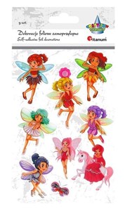 Bild von Dekoracje samoprzylepne 3D wróżki, motyle 10szt