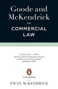 Bild von Goode and McKendrick on Commercial Law 6th Edition
