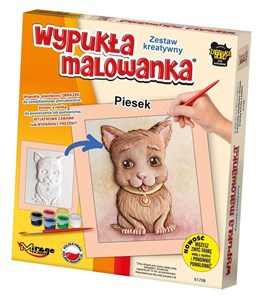 Obrazek Wypukła Malowanka - Mały Piesek