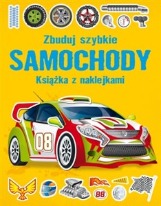 Obrazek Zbuduj szybkie Samochody. Książka z naklejkami