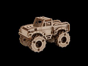 Obrazek Drewniane puzzle 3D. Monster Truck 4