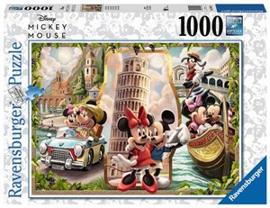 Bild von Puzzle 2D 1000 Wakacje Miki i Mini 16505