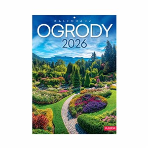 Obrazek Kalendarz 2026 ścienny A4 Ogrody
