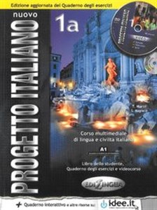 Obrazek Nuovo Progetto Italiano 1A Podręcznik + ćwiczenia + płyta DVD + płyta CD