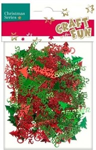 Bild von Ozdoba dekoracyjna konfetti choinka 20g
