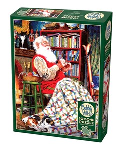 Obrazek Puzzle 1000 Kocyk Świętego Mikołaja G3