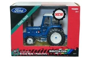 Bild von Britains Traktor Ford7600 na bliźniakach TOMY