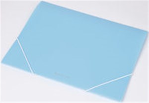 Bild von Teczka na gumkę A4 transparentna Focus ex4302 niebieska