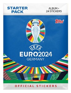 Obrazek Euro 2024 Topps Stickers Starter Pack 1 szt. mix