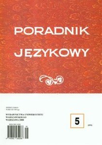 Bild von Poradnik językowy 5/2008