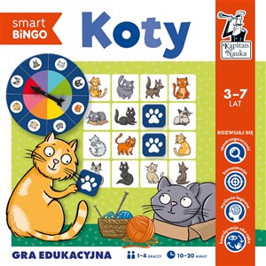 Obrazek Koty Smart bingo Gra edukacyjna