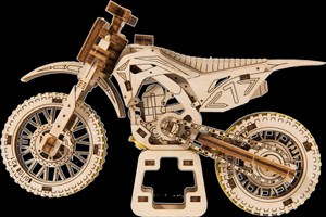 Bild von Drewniane puzzle 3D. Motocross - Motocykl