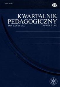 Bild von Kwartalnik Pedagogiczny 1(267)/2023