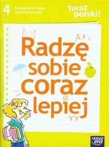 Obrazek Teraz polski 4 Radzę sobie coraz lepiej Ćwiczenia w nauce czytania i pisania Szkoła podstawowa