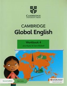 Obrazek Cambridge Global English Workbook 4 with digital access
