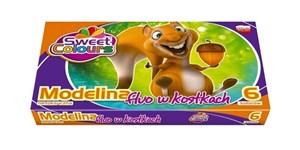 Bild von Modelina w kostkach fluo 6 kolorów