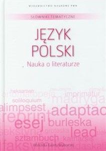 Bild von Słowniki tematyczne 1 Język polski Nauka o literaturze