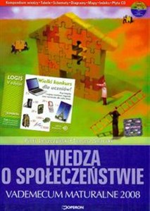 Bild von Wiedza o społeczeństwie Matura 2008 Vademecum maturalne z płytą CD