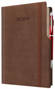 Bild von Kalendarz 2026 A5 dzienny biznes planer pastelowy