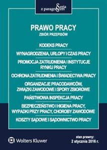 Obrazek Prawo pracy Zbiór przepisów