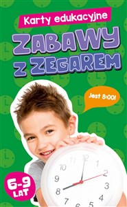 Obrazek Karty edukacyjne Zabawy z zegarem