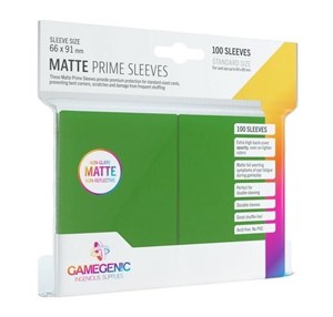 Bild von Gamegenic: Matte Prime CCG Sleeves 66x91mm Green