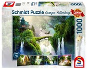 Pokaż szczegóły dla Puzzle 1000 Georgia Fellenberg Zaczarowany wodospad Zobacz : Puzzle 100...