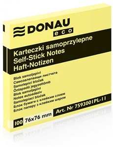 Bild von Bloczek samoprzylepny Eco 76x76mm (12szt)