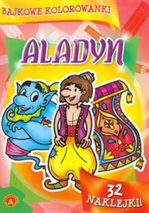 Bild von Bajkowe kolorowanki Aladyn 32 naklejki