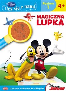 Obrazek Disney Ucz się z nami Klub Przyjaciół Myszki Miki Magiczna lupka UPIK1. Poziom 1. Wiek 4+