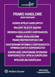 Bild von Prawo handlowe Zbiór przepisów