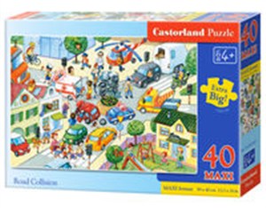 Bild von Puzzle Maxi Road Collision 40