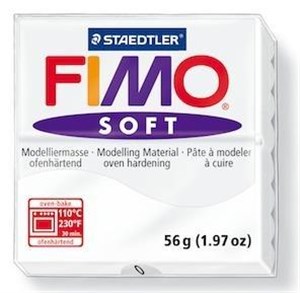 Bild von Masa Fimo Soft 56g 0 biały STAEDTLER